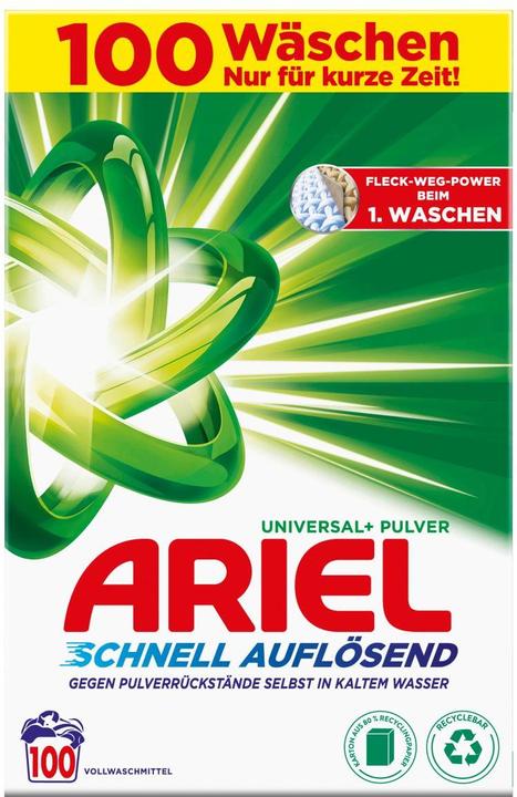 Image du produit Ariel Universal+ (100 Cycles de lavage, Poudre)