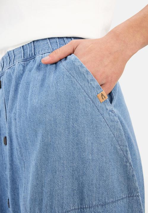 Produktbild Camel Active Langer Denim-Rock mit elastischem Bund (36)
