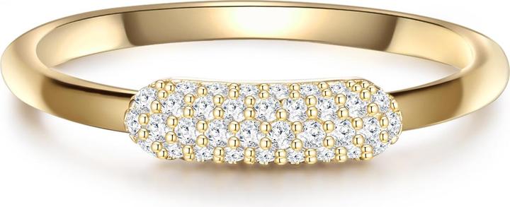 Glanzstücke München Damen Sterling Silber Zirkonia gelbgold - 31486