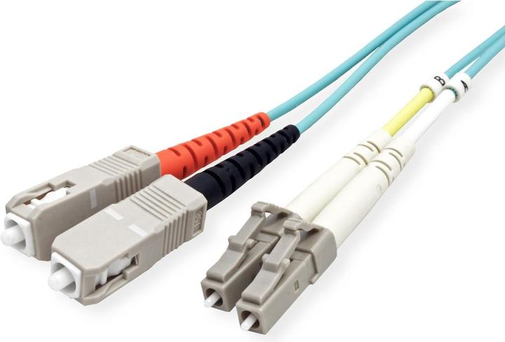Actual product image OEM FO patch cable OM3 (S/UTP, CAT6e, 5 m)