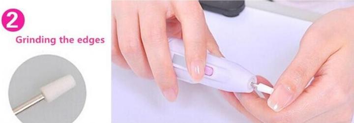 Produktbild PhoneLook 5 in 1 elektronische Nagel Pflege Maschine Manicure Polishing mit 5 Aufsätzen