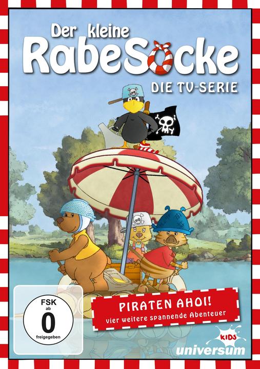Actual product image The little raven sock - The series (DVD, 2016, German)