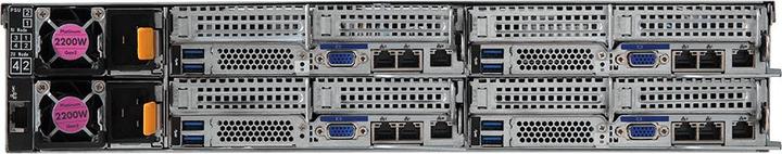 Actual product image Gigabyte H262-Z62 MZ62-HD0 2U4N ROME.