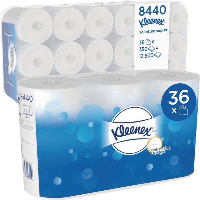 Image du produit Kimberly-Clark Papier hygiénique Kleenex® Hakle® 350, 3 plis, 36 rouleaux (36 x)