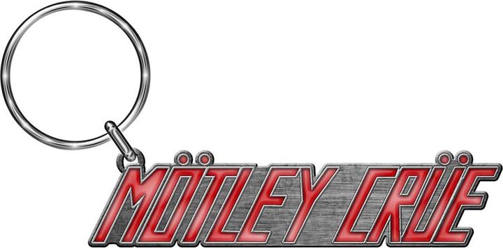 Actual product image Motley Crue Logo Die Cast Keyring