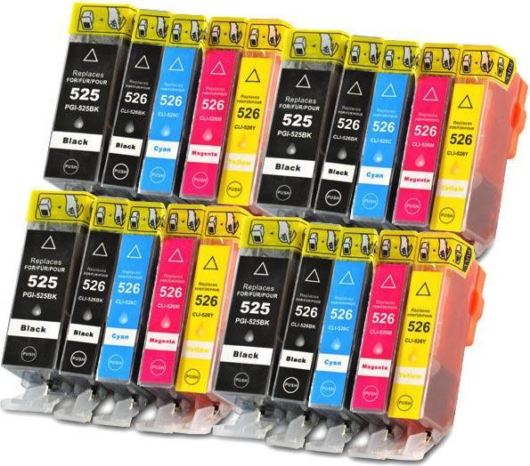 Image du produit Hermex Compatible Canon Pixma MX895 Cartouches d'impression 20 pièces (M, Y, CF, C, PGBK)