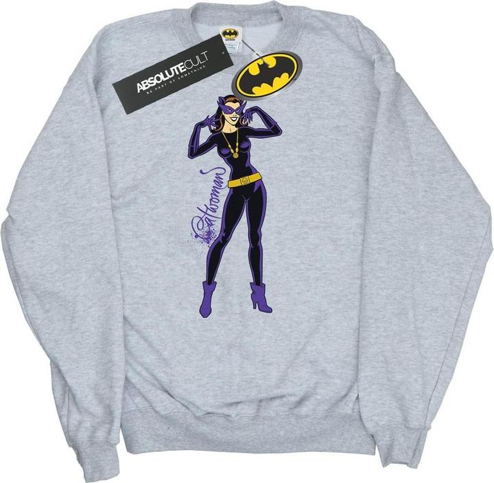 Actual product image Boys Catwoman Happy Pose Sweatshirt (116)