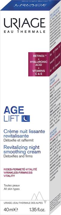 Produktbild Uriage Age Lift Revitalizing Night Smoothing Cream (40 ml, Nachtcreme)