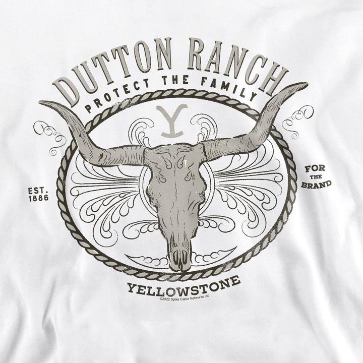 Actual product image Yellowstone Unisex Adult Dutton Ranch Sweatshirt (M)