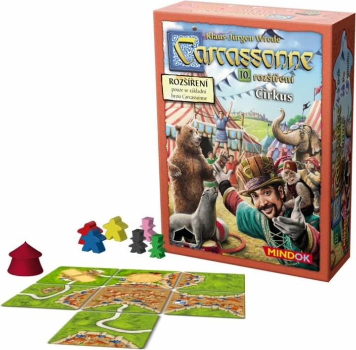 Produktbild Mindok Carcassonne: Zirkus (10. Erweiterung)