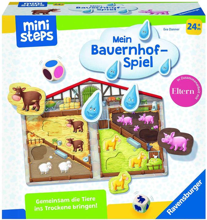 Actual product image Ministeps Farm Game (German)
