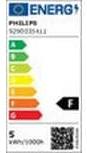 Produktbild Philips LED Lampe (E14, 4.90 W, 470 lm, 3 x, F)