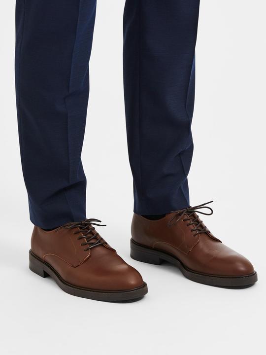 Actual product image Selected Homme Leather Derby Shoes (40)