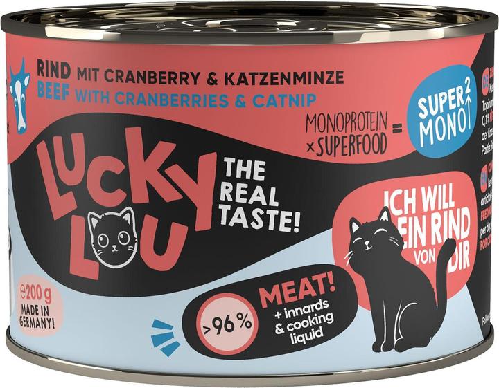 Produktbild Lucky Lou Katzen-Nassfutter (Adult, 1 Stk., 252 g)