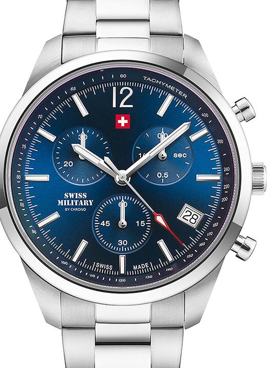 Image du produit Swiss Military SM34097.03 Chronographe Mens Watch 42mm 5ATM (Chronographe, 42 mm)