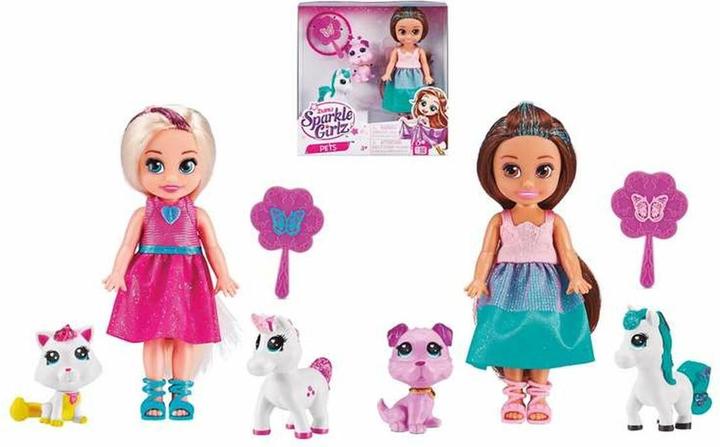 Actual product image BigBuy Fun Doll Sparkle Girlz 12 cm Unicorn Fairy