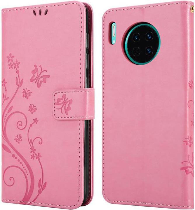 Productafbeelding Cadorabo Bloemen Boekomslag (Huawei Mate 30)