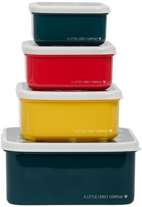 Actual product image A Little Lovely Company Lunch & Snack Box Jungle Tiger SBSEJT20