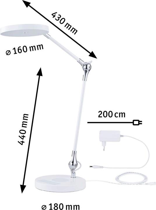 Actual product image Paulmann Numis incl. wireless charging (1150 lm)