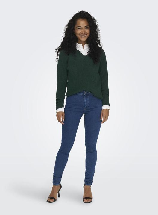 Actual product image Only V-neck knit jumper (L)
