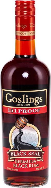 Gosling's Sigillo nero 151 Proof (1 x 75 cl)