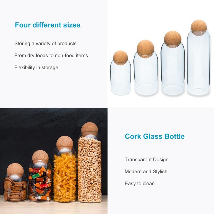 Actual product image Intirilife Aufbewahrungsbehälter Vorratsglas Set (0.93 l)