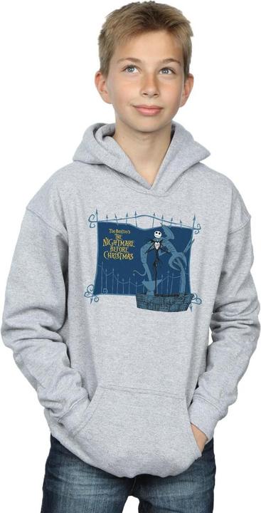 Immagine prodotto Disney Nightmare Before Christmas Jack And The Well Felpa con Cappuccio Ragazzi (140, 146)