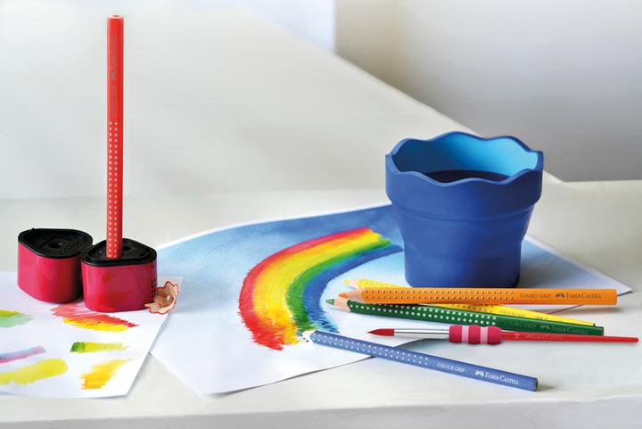 Immagine prodotto Faber-Castell impugnatura jumbo (Rosso, 1 x)