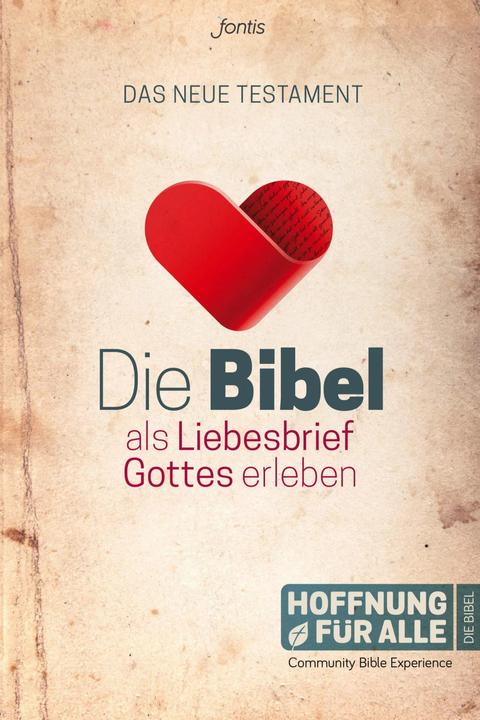Produktbild Die Bibel als Liebesbrief Gottes erleben (Deutsch, Bibelausgaben-Hoffnung für alle, 2016)