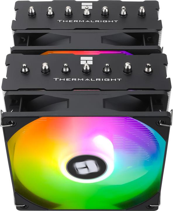 Productafbeelding Thermalright Phantom Spirit 120 SE ARGB Processor Luchtkoeler Zwart 1 st(en) (154 mm)