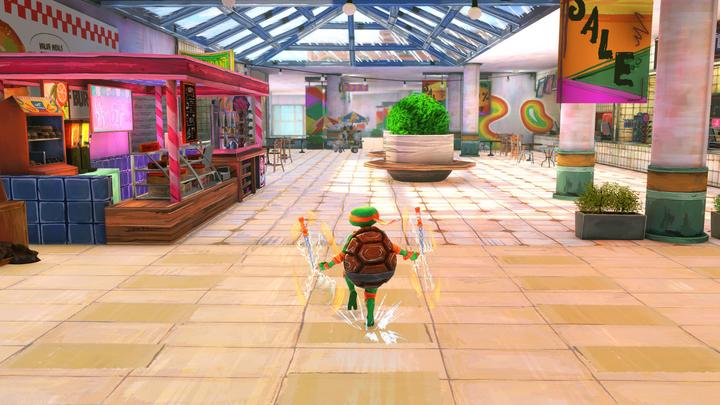 Actual product image Game TMNT The Mutants are on the loose PS-4 Teenage Mutant Ninja Turtles (PS4, DE)
