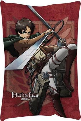 Image du produit POPbuddies Attack on Titan Coussin Eren Jaeger 50 x 35 cm (50 x 35 cm)