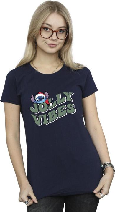 Immagine prodotto Disney Lilo & Stitch Jolly Chilling Vibes Maglietta Donna (S)
