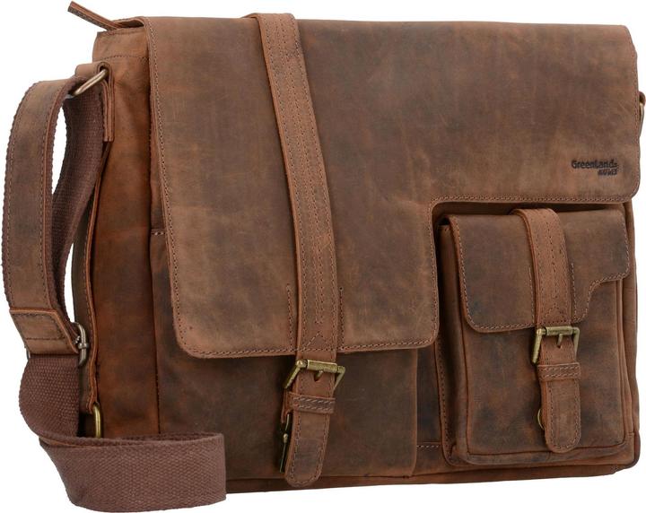 Immagine prodotto Greenland Nature Montenegro borsa a tracolla in pelle 39 cm