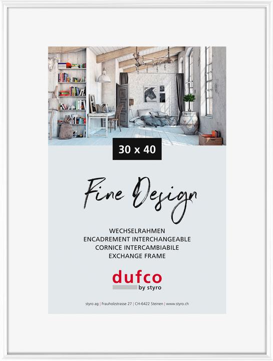Actual product image Dufco clip-on picture frame (30 x 40 cm)