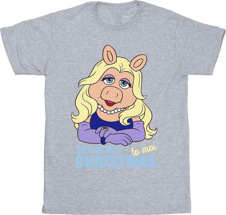 Disney Muppets Miss Piggy Queen of Holidays TShirt (L)