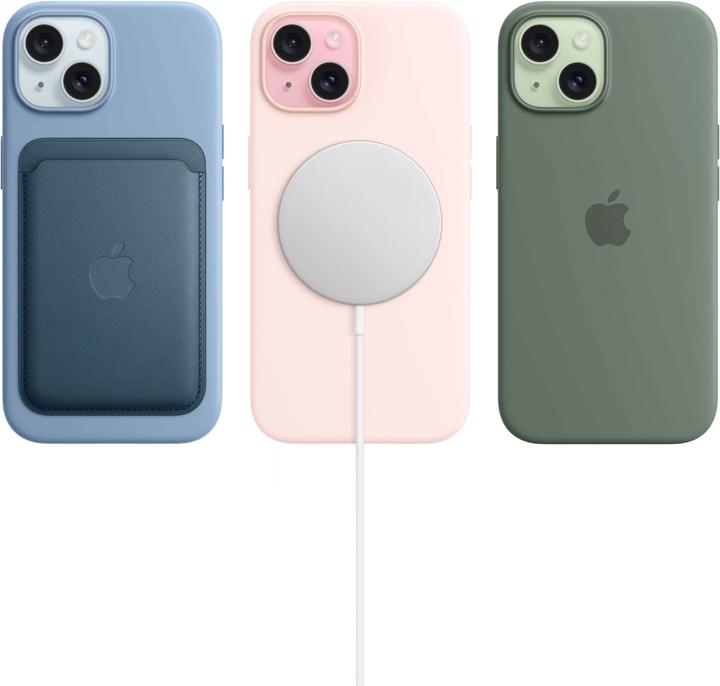 Produktbild Apple iPhone 15 (256 GB, Pink, 6.10", SIM + eSIM, 48 Mpx, 5G)