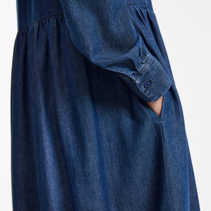 Immagine prodotto La Redoute Collections Abito lungo in denim con maniche lunghe (38)