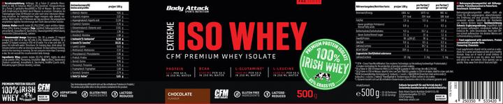 Actual product image Body Attack Extreme Iso Whey Professional (Banana, 1 pcs., 1800 g)