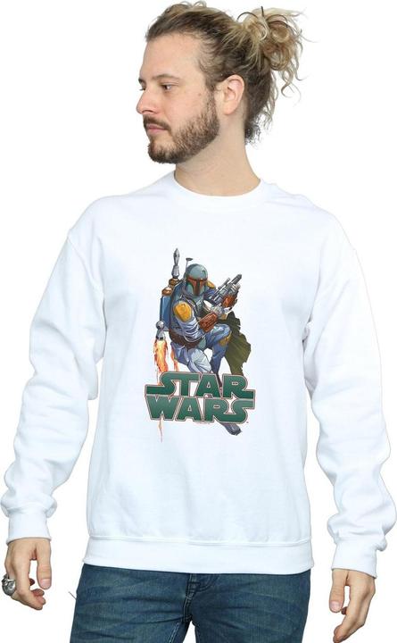 Produktbild Star Wars Boba Fett Fired Up Sweatshirt (M)