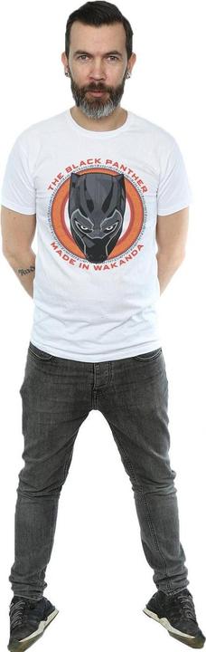 Immagine prodotto Maglietta Uomo Black Panther Made in Wakanda Rosso (3XL)
