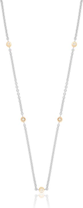 Immagine prodotto Muau Ancora rotonda (750, Oro rosa, Oro bianco 18 carati, 45 cm)