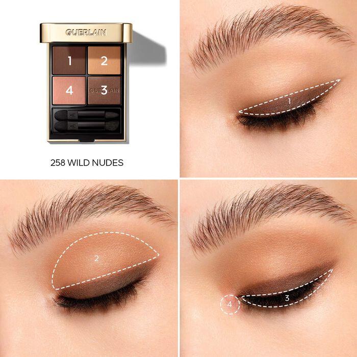 Produktbild Guerlain Ombre G 23 Eyeshadow X4 Wild Nudes (258)