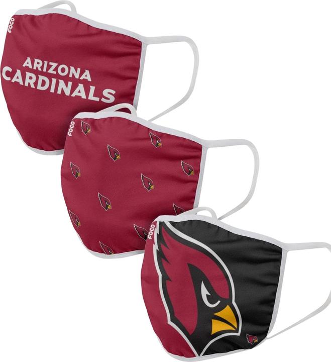 Immagine prodotto Foco Maschera comunitaria di copertura del naso della bocca NFL Set di 3