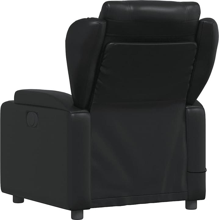 Produktbild VidaXL Massagesessel Schwarz Kunstleder,Farbe: Schwarz,Material