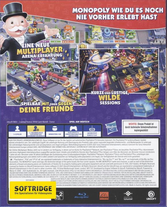 Produktbild Ubisoft Monopoly Madness (PS4, DE)