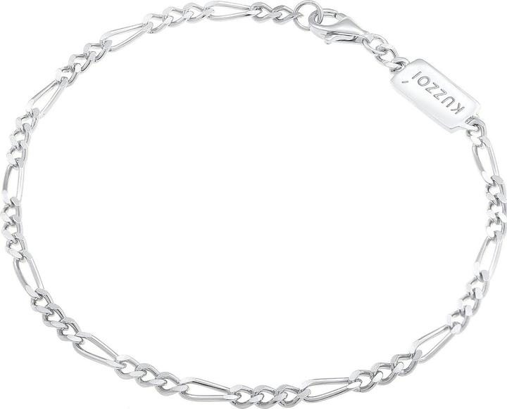 Produktbild Kuzzoi Basic Armband, Figaro (21 cm, 925er Silber)