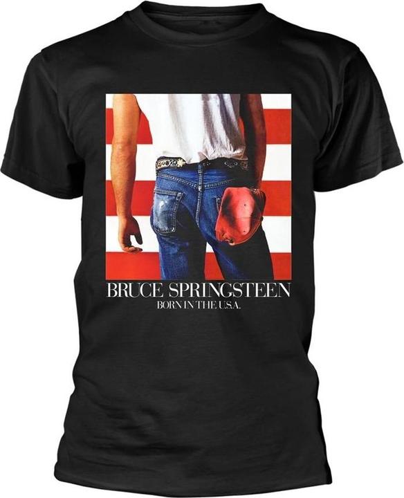 Image du produit Universal Textiles T-shirt unisexe pour adultes "Born in the USA (L)