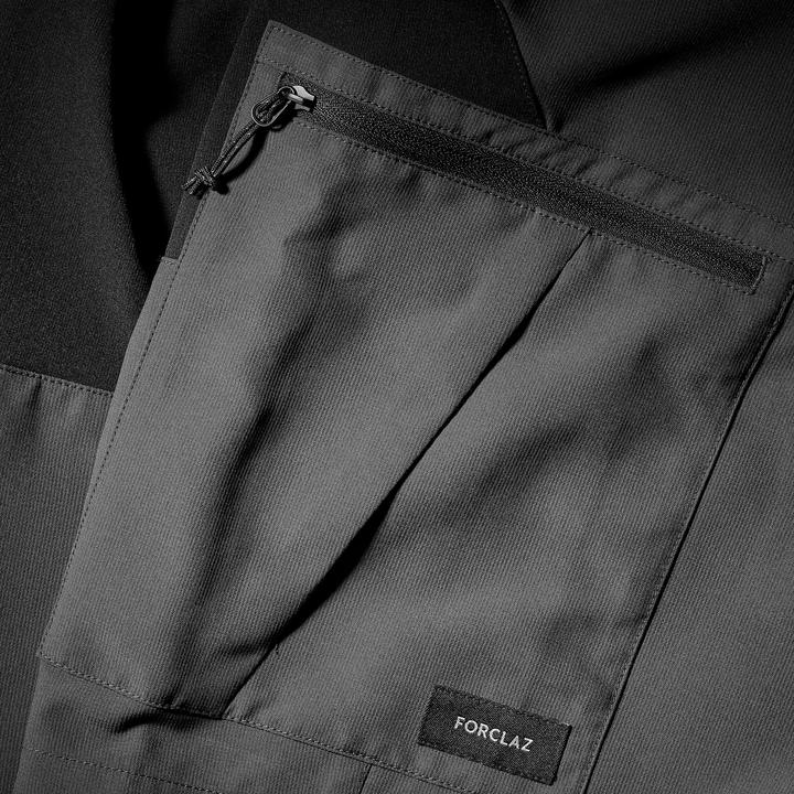 Actual product image Forclaz Men's robust trekking shorts - MT500 (38)
