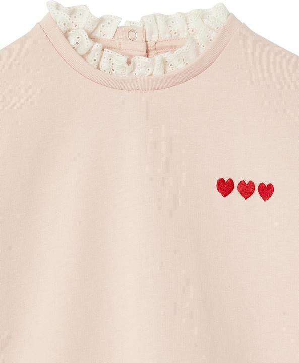 Actual product image Vertbaudet Mädchen Sweatshirt mit Rüschen am Ausschnitt (146)